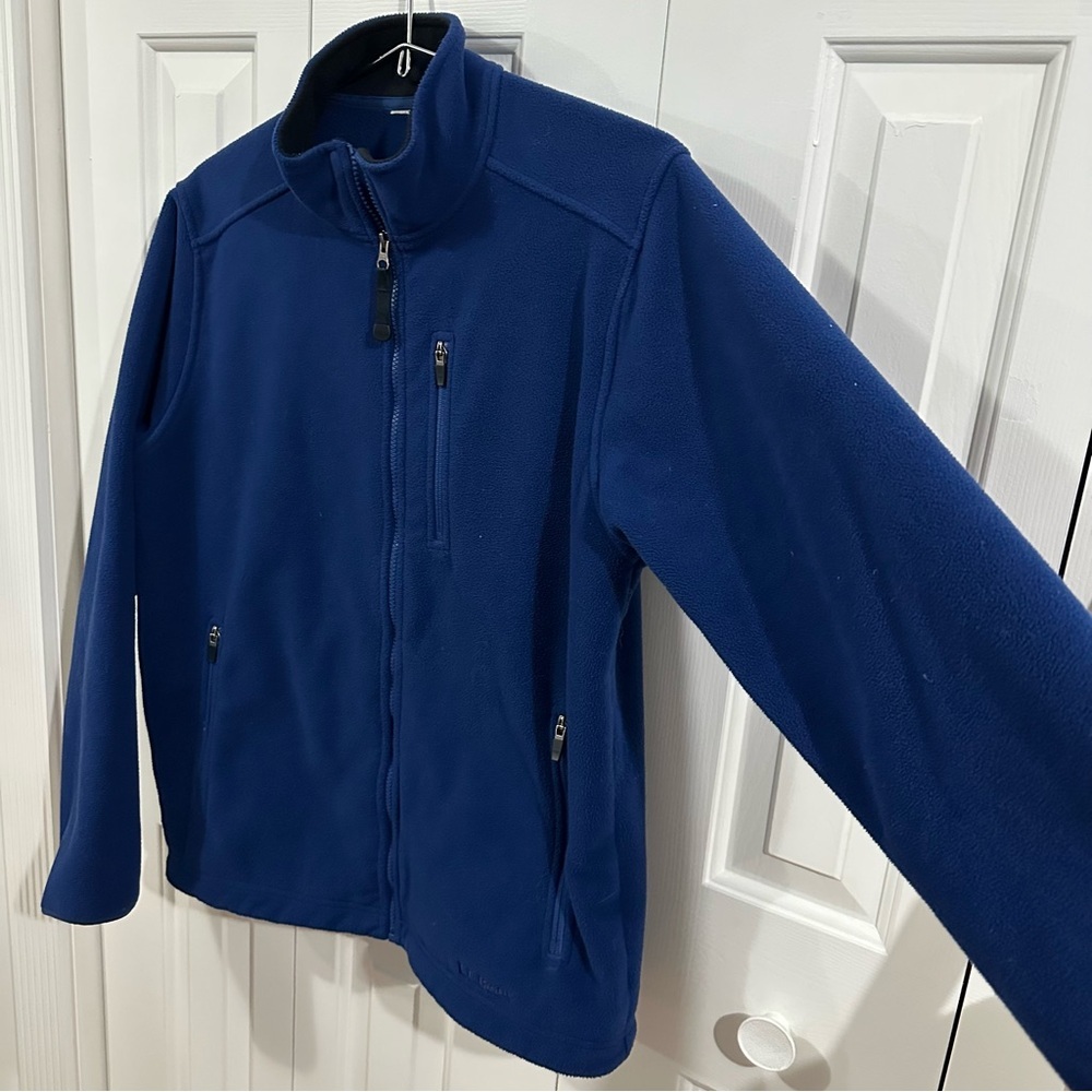 LL Bean Fleece Soft Shell Jacket - Picture 3 of 7
